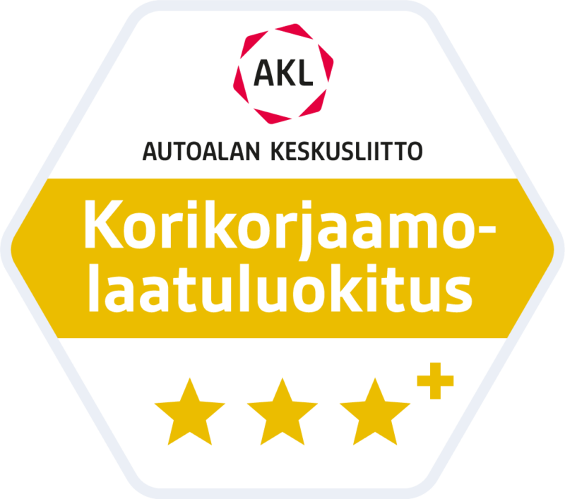 AKL kolarikorjaamolaatuluokitus